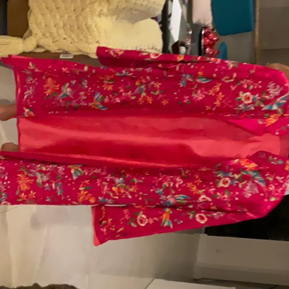 Embroiled evening jacket